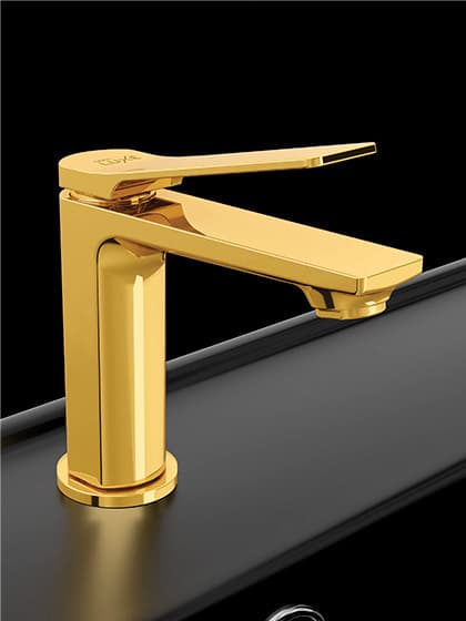 Gold faucet